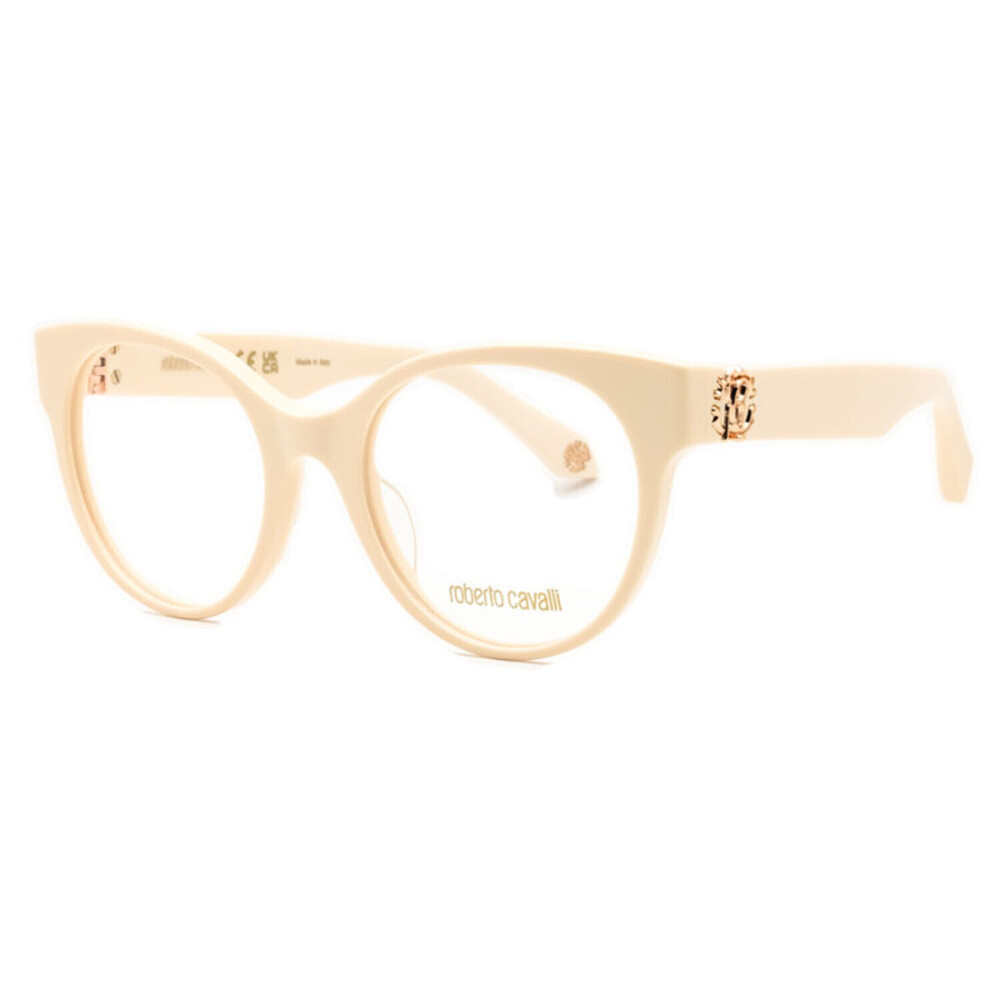 NEW Roberto Cavalli VRC027M 09X7 Shiny Beige Sunglasses Authentic